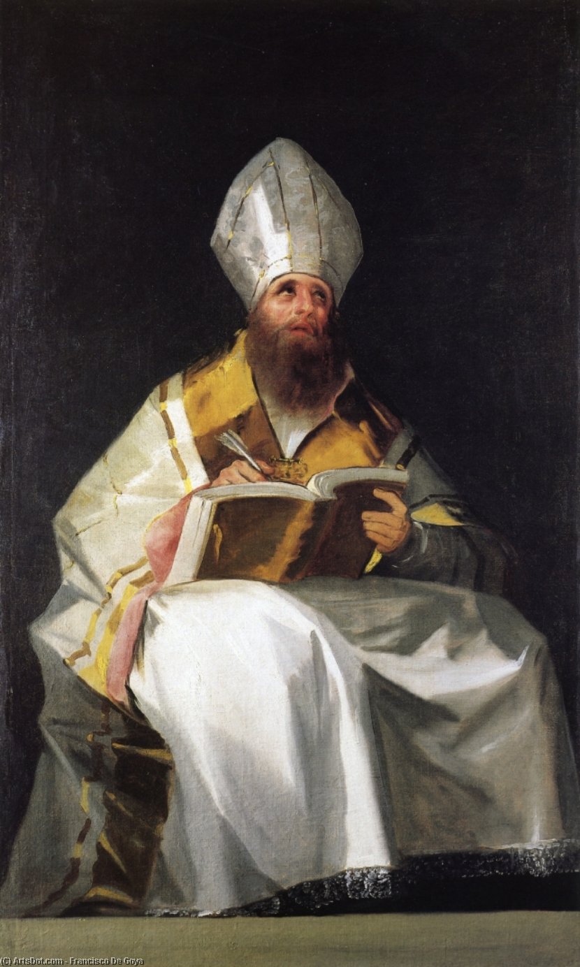 Saint Ambrose — Francisco José De Goya Y Lucientes