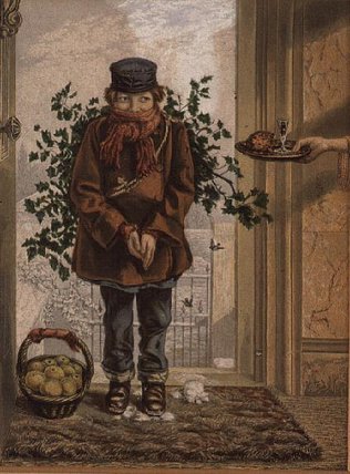 Christmas Time — George Baxter