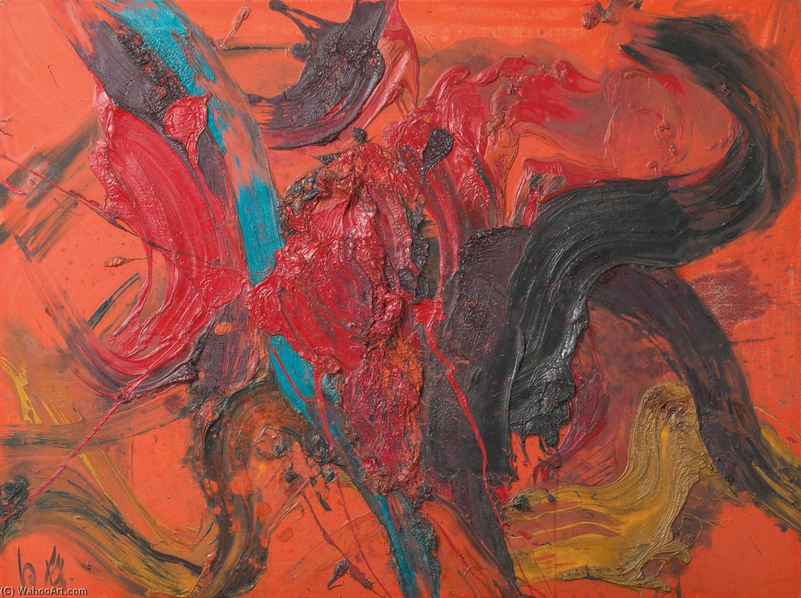 Untitled — Kazuo Shiraga