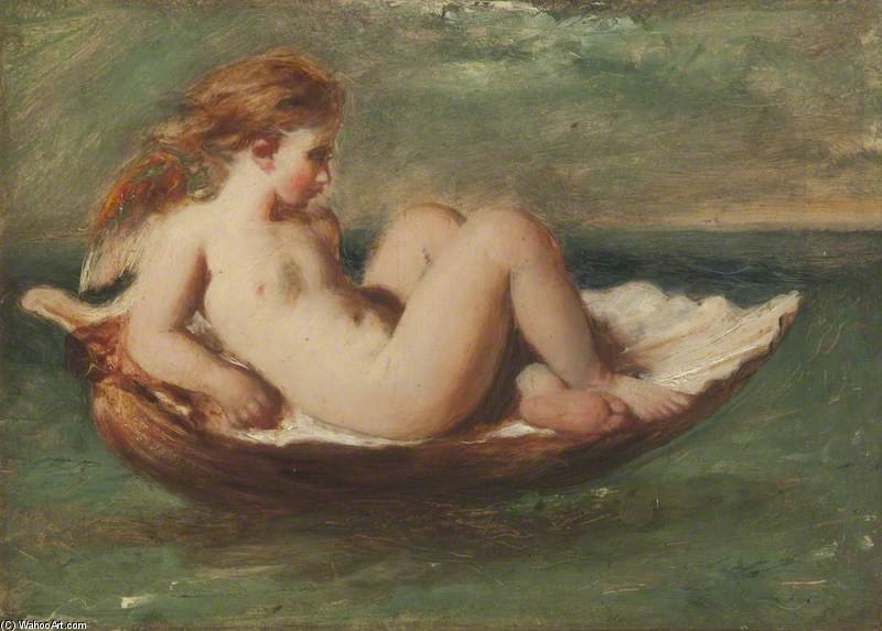 Cupid In A Shell — William Etty