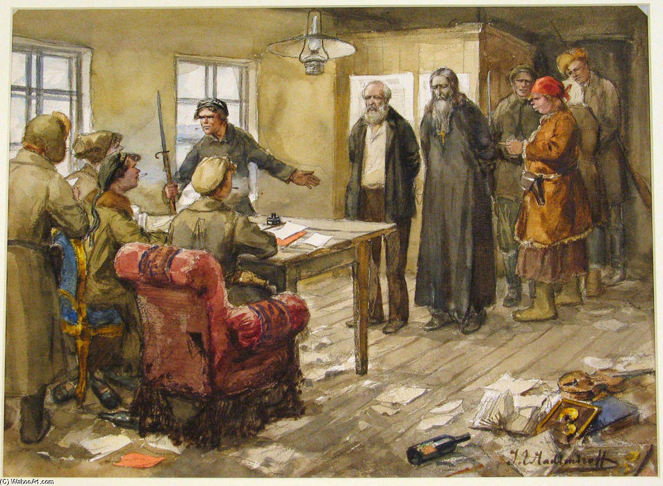 Questioning In The Committee Of Poor — Ivan Vladimirov