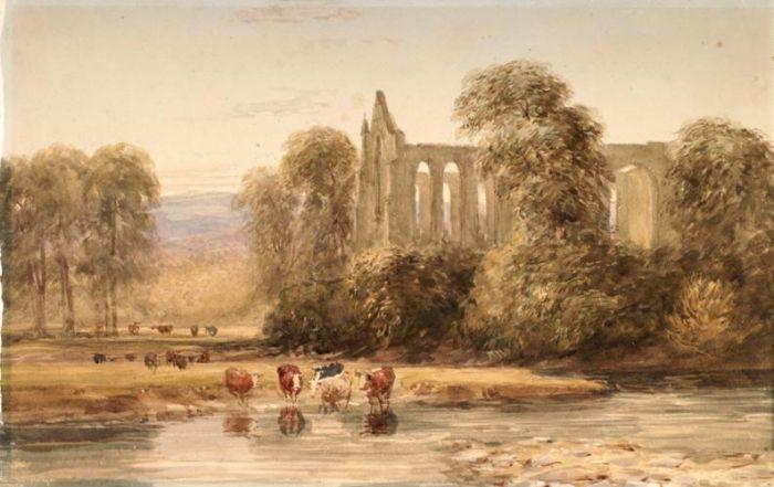Bolton Abbey, Yorkshire — David Cox
