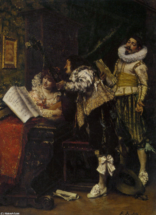 Recital — Ferdinand Victor Léon Roybet