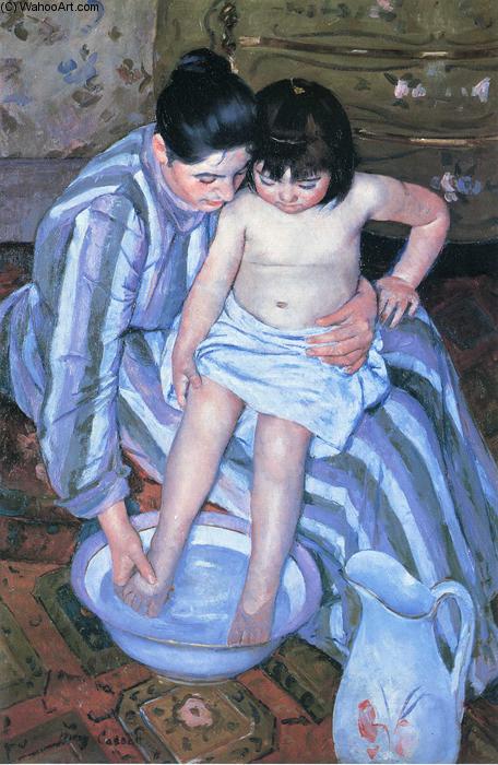 The Bath — Mary Stevenson Cassatt