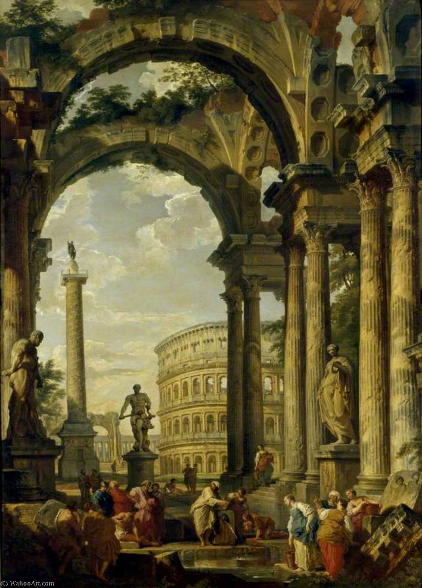 Roman Capriccio — Giovanni Paolo Panini
