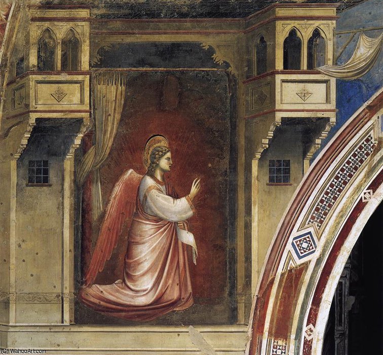 The Angel Gabriel Sent By God — Giotto Di Bondone