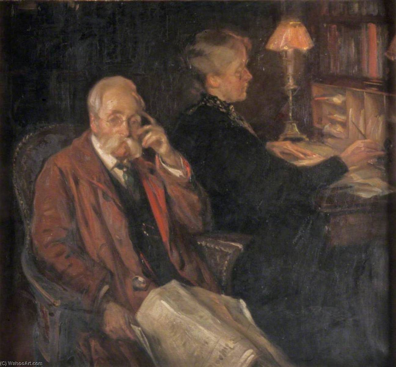 Hercules And Isabella Strachan — Douglas Strachan