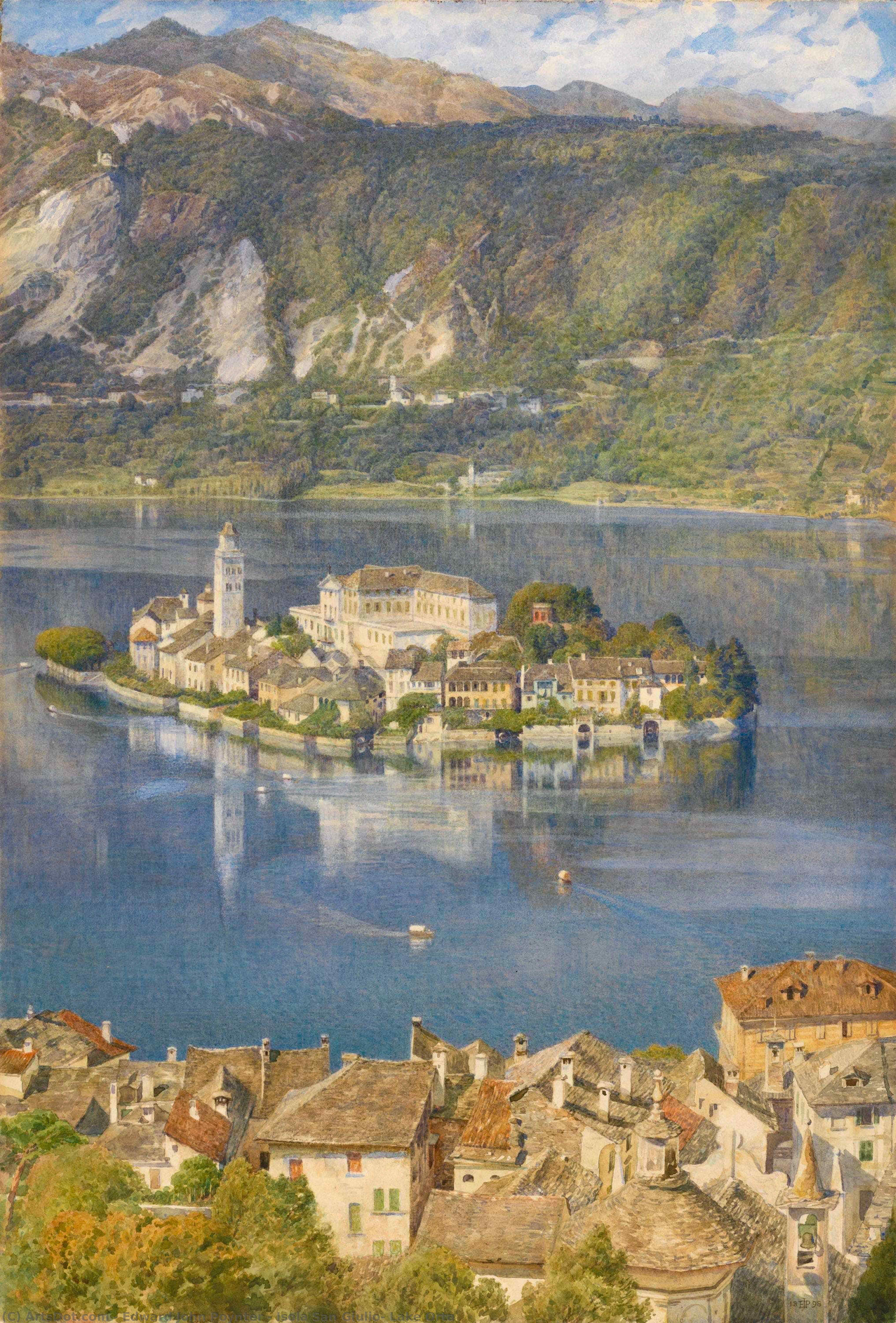 Isola San Giulio, Lake Orta — Sir Edward John Poynter