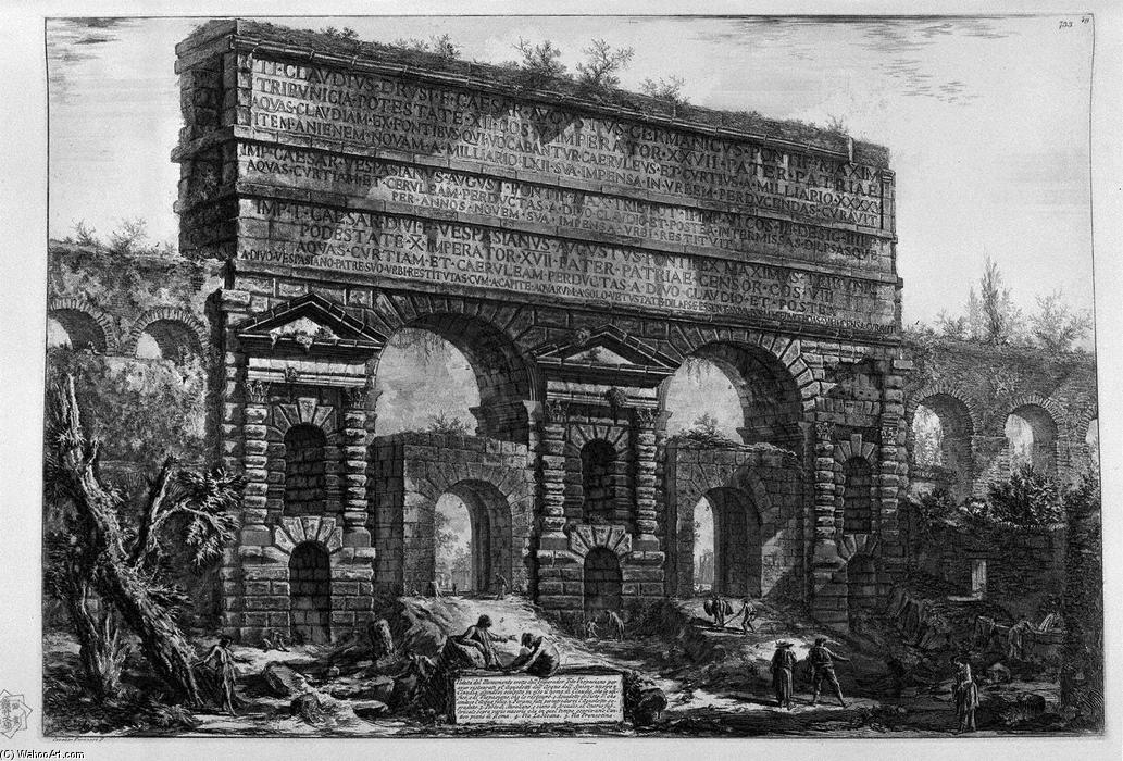 Remains Of Aqueducts Neroniani — Giovanni Battista Piranesi