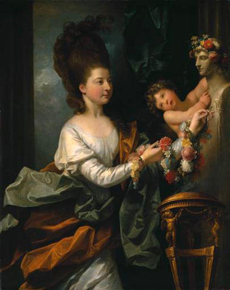 Lady Beauchamp Proctor — Benjamin West