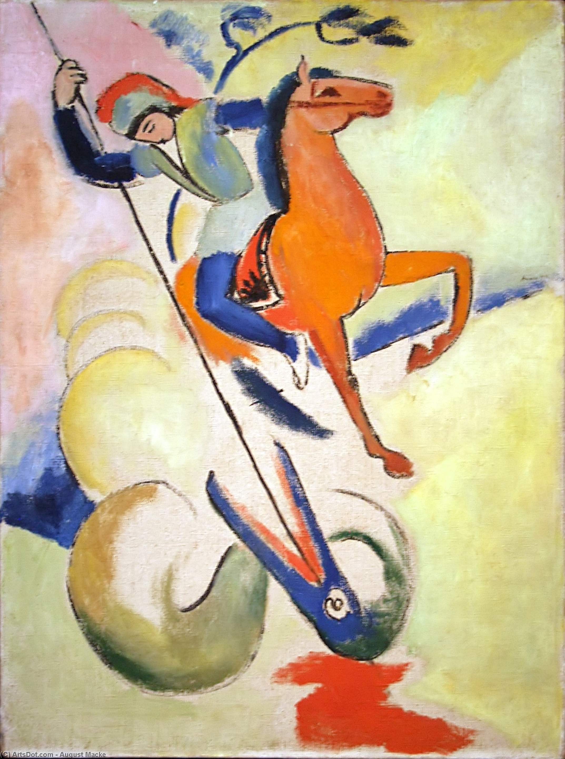 St. George — August Macke