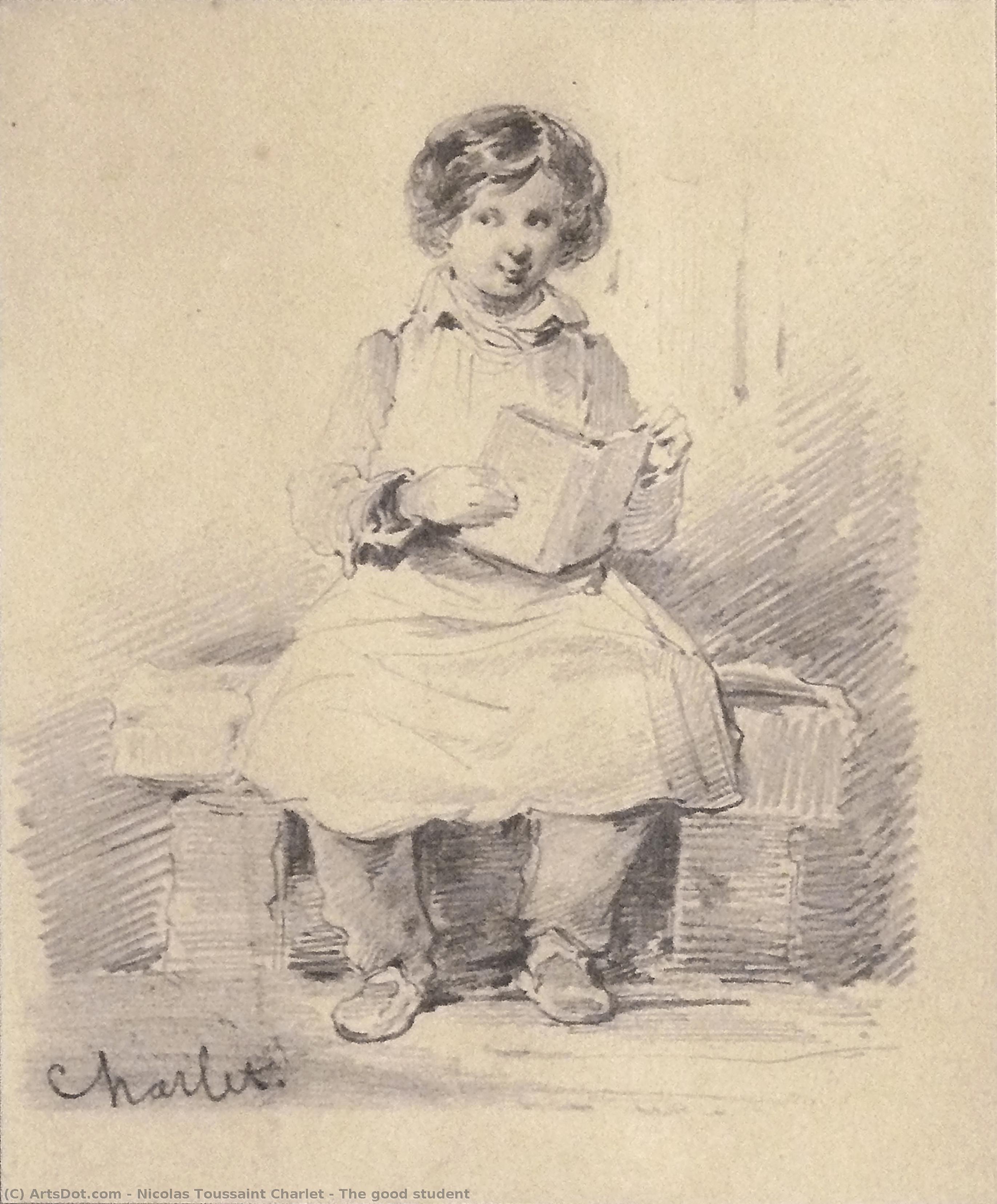 The Good Student — Nicolas Toussaint Charlet