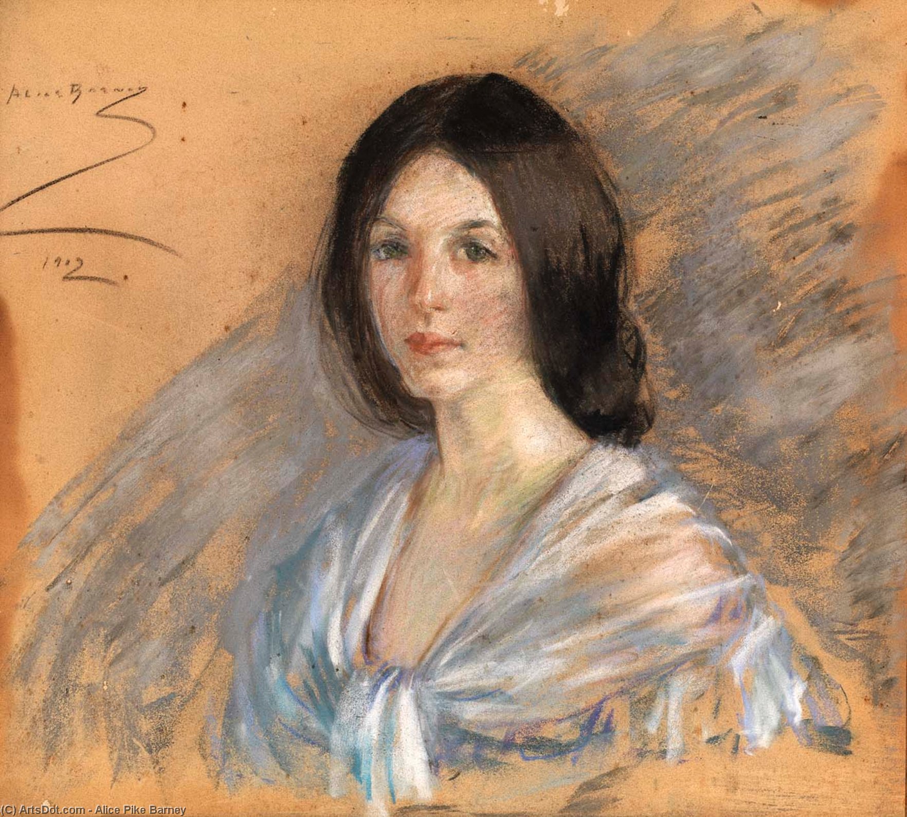 Jaqueline With Fichu — Alice Pike Barney