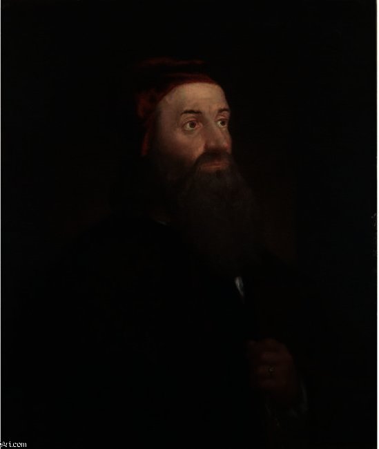 Head Of A Jew — Washington Allston