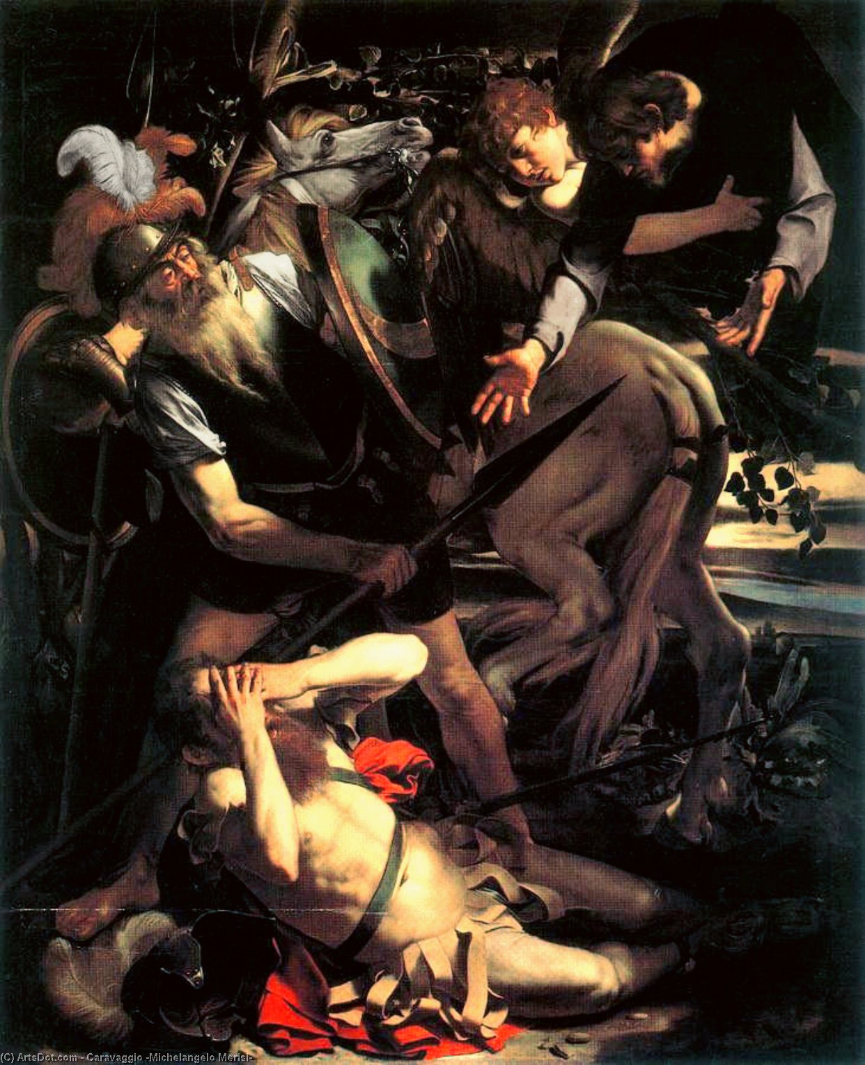 Conversion Of Saint Paul — Caravaggio