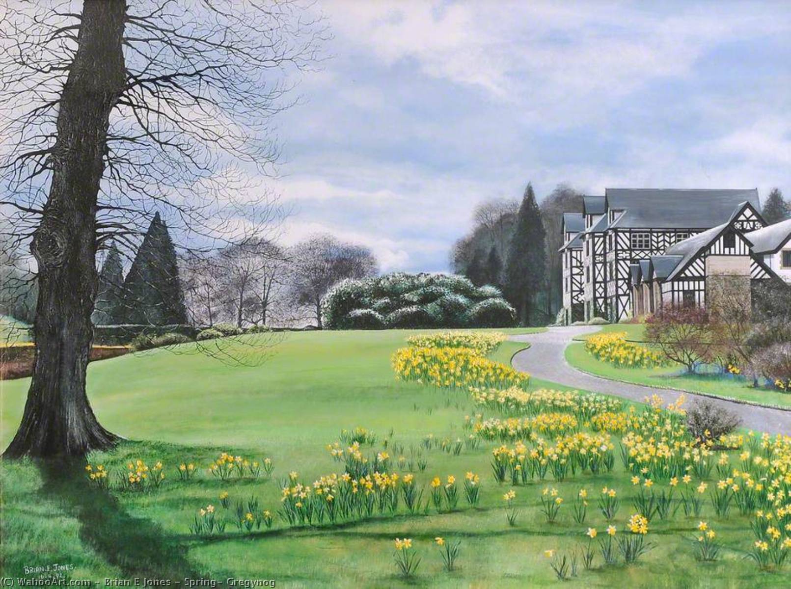 Spring, Gregynog — Brian E Jones