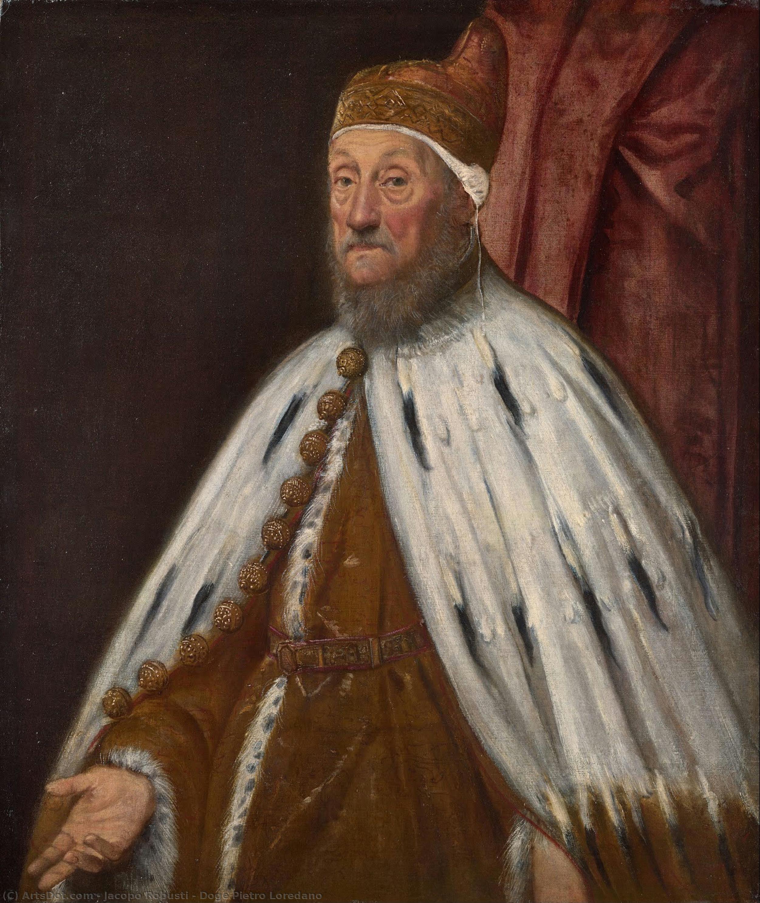 Doge Pietro Loredano — Jacopo Robusti