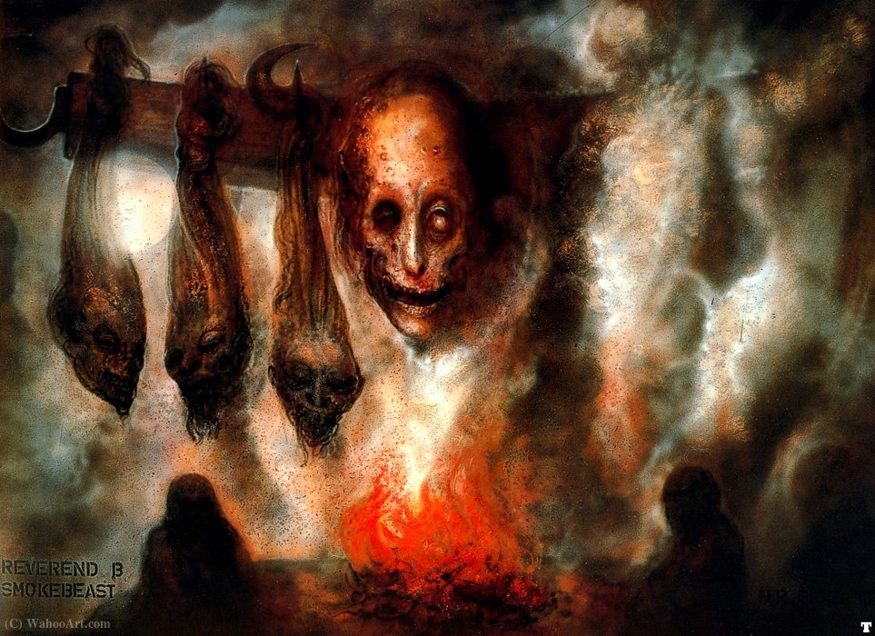 Hr Giger Pii Reverend B Smokebeast P26 — H.r. Giger