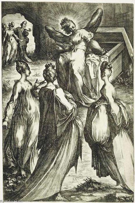 The Three Marys At The Tomb — Jacques Bellange