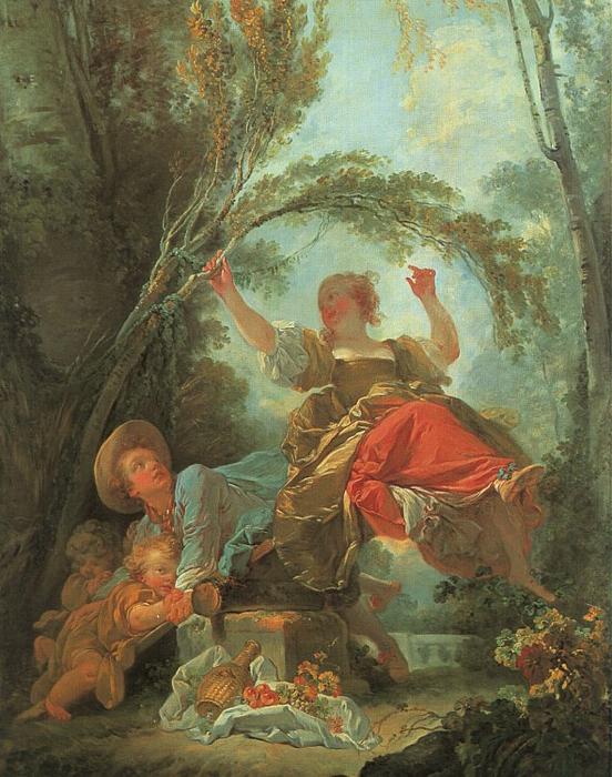 The See-saw — Jean-honoré Fragonard