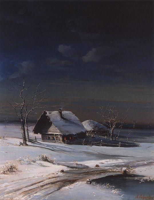 Winter Landscape — Aleksey Savrasov