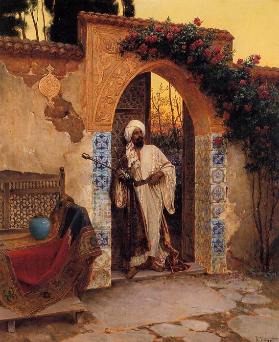 By The Entrance — Rudolph Ernst