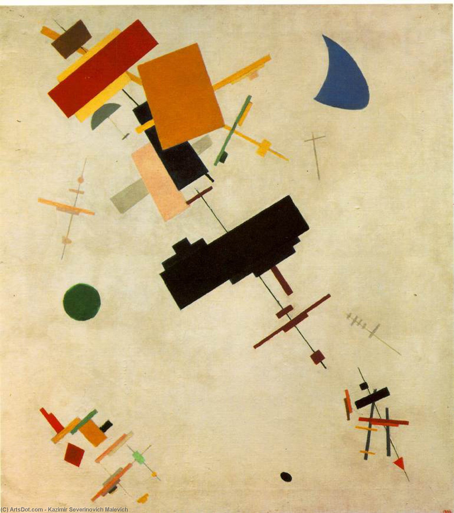 Supremus No. 56 — Kazimir Malevich