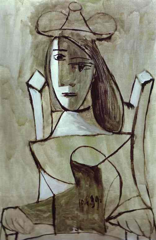 Young Girl Struck By Sadness — Pablo Picasso