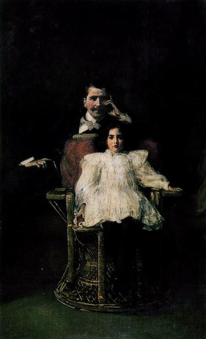 Father And Daughter — Sir John Lavery