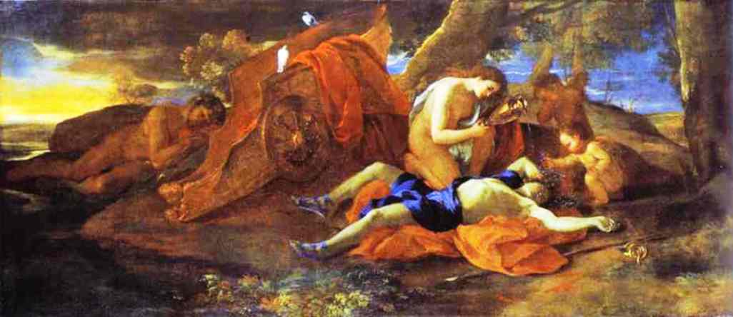 Venus Weeping Over Adonis — Nicolas Poussin