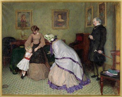 Strange Faces — Frederick Walker