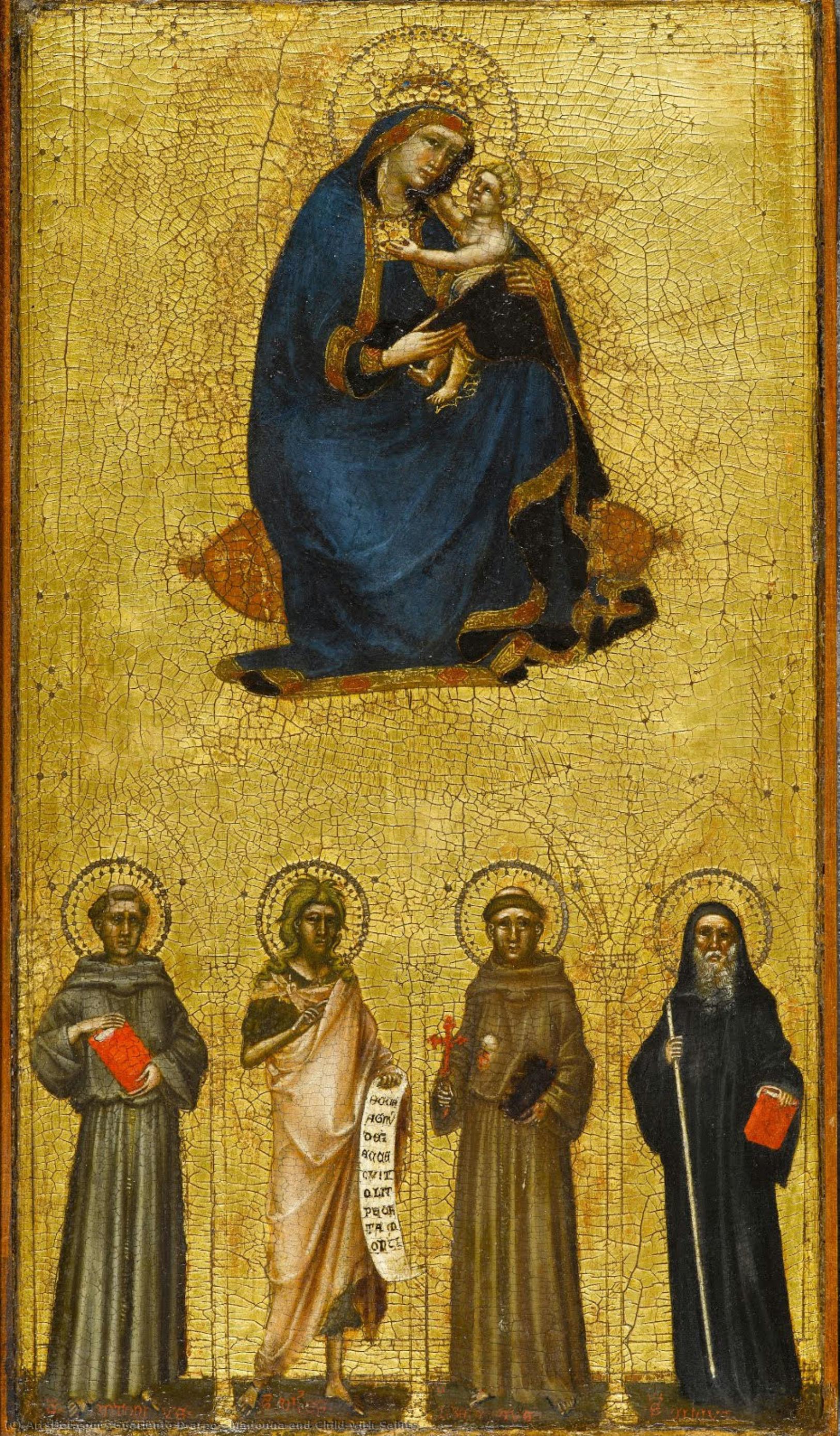 Madonna And Child With Saints — Guariento D'arpo