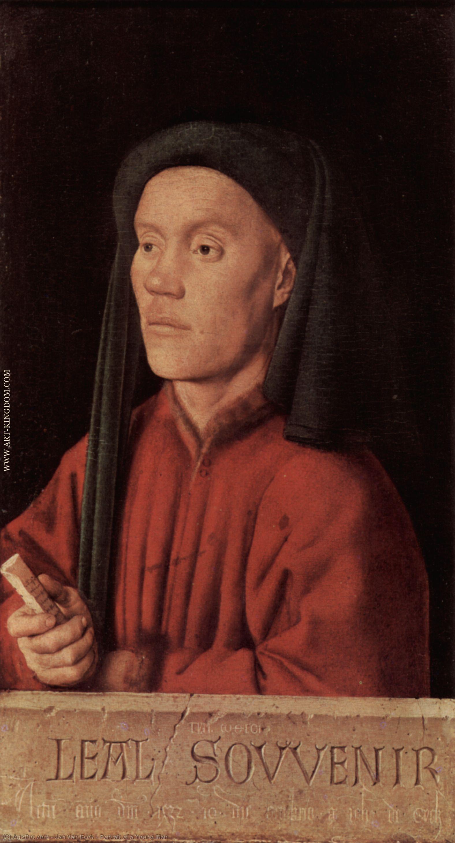 Portrait Of A Young Man — Jan Van Eyck