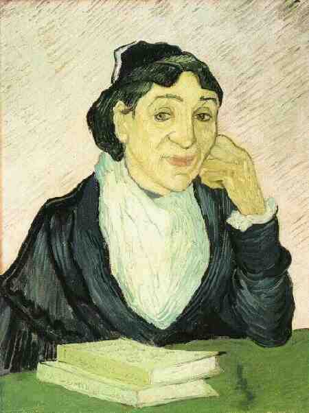 L'arlesienne Madame Ginoux — Vincent Willem Van Gogh