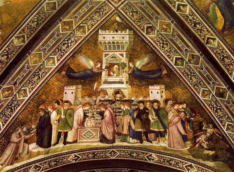 Alegoría De La Castidad — Giotto Di Bondone
