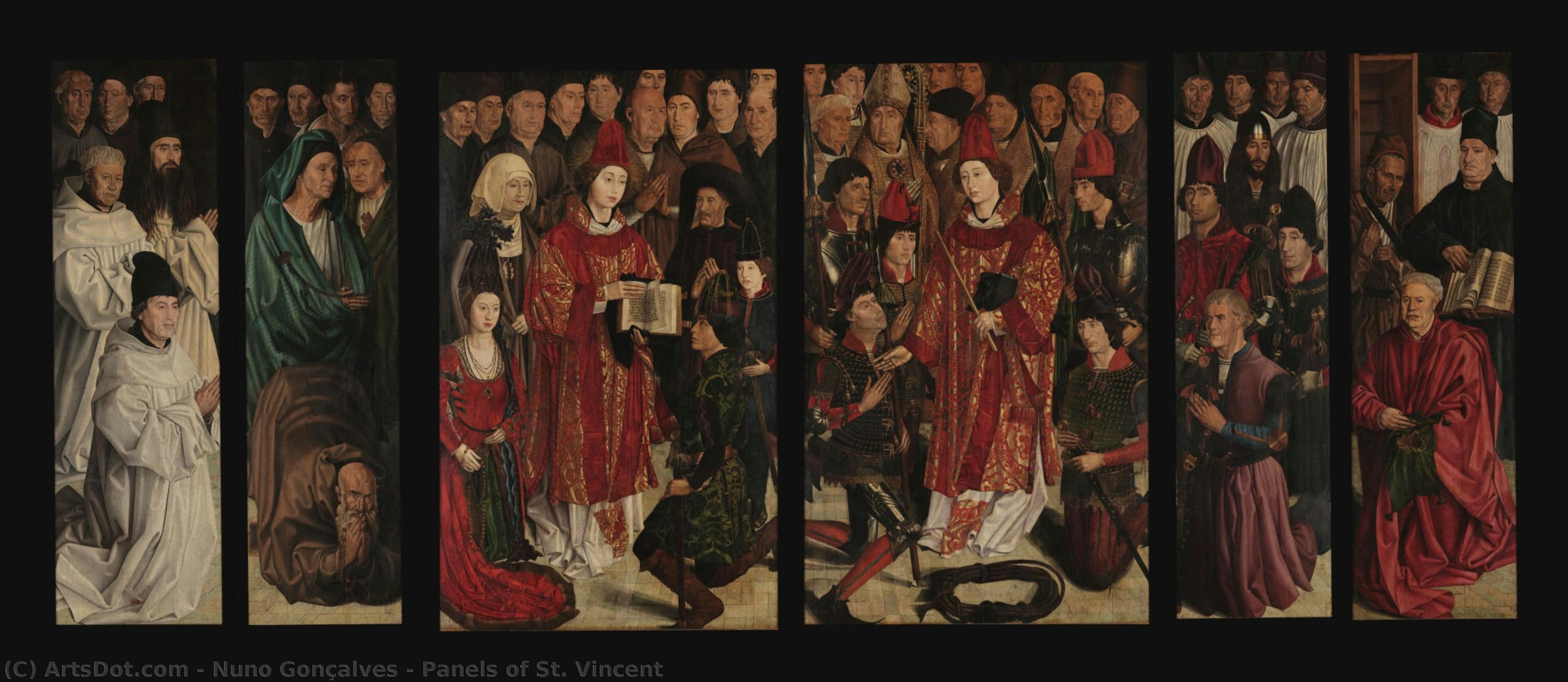Panels Of St. Vincent — Nuno Gonçalves