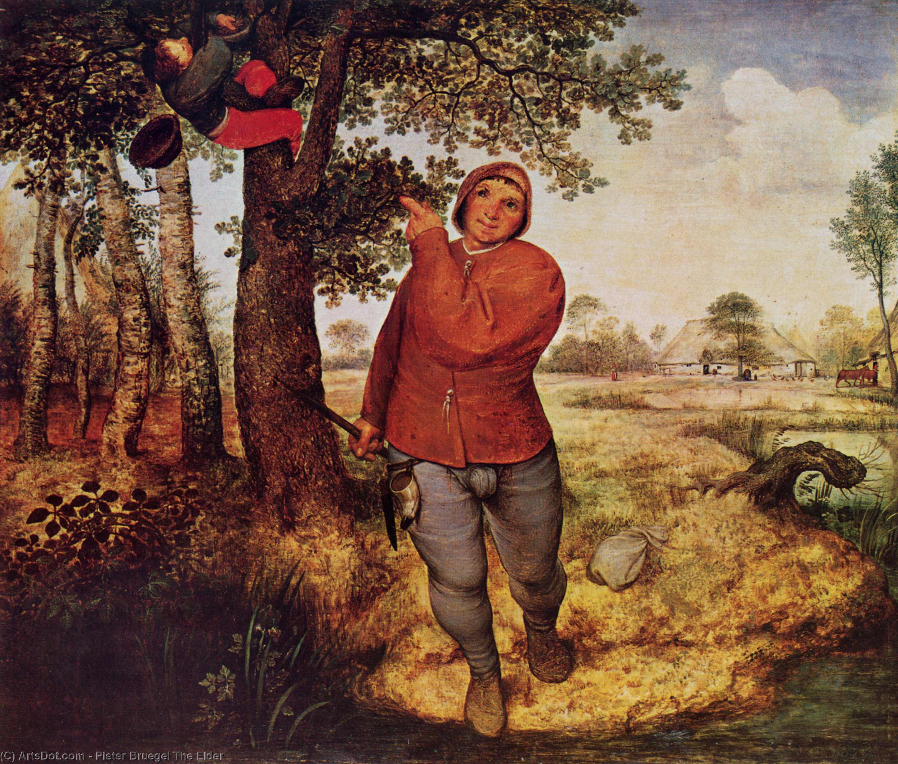 The Peasant And The Birdnester — Pieter Bruegel The Elder