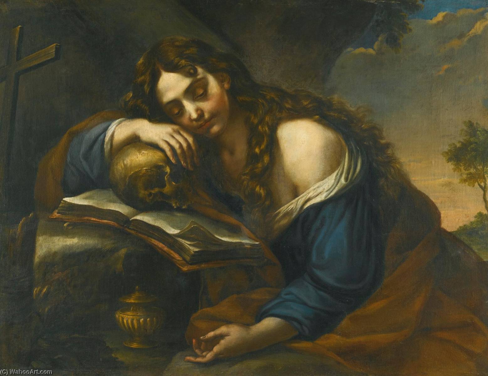 Mary Magdalene Sleeping — Giovan Battista Beinaschi