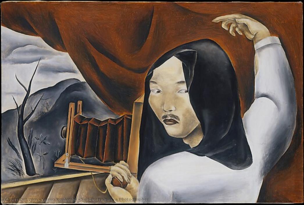 Self-portrait As A Photographer — Yasuo Kuniyoshi