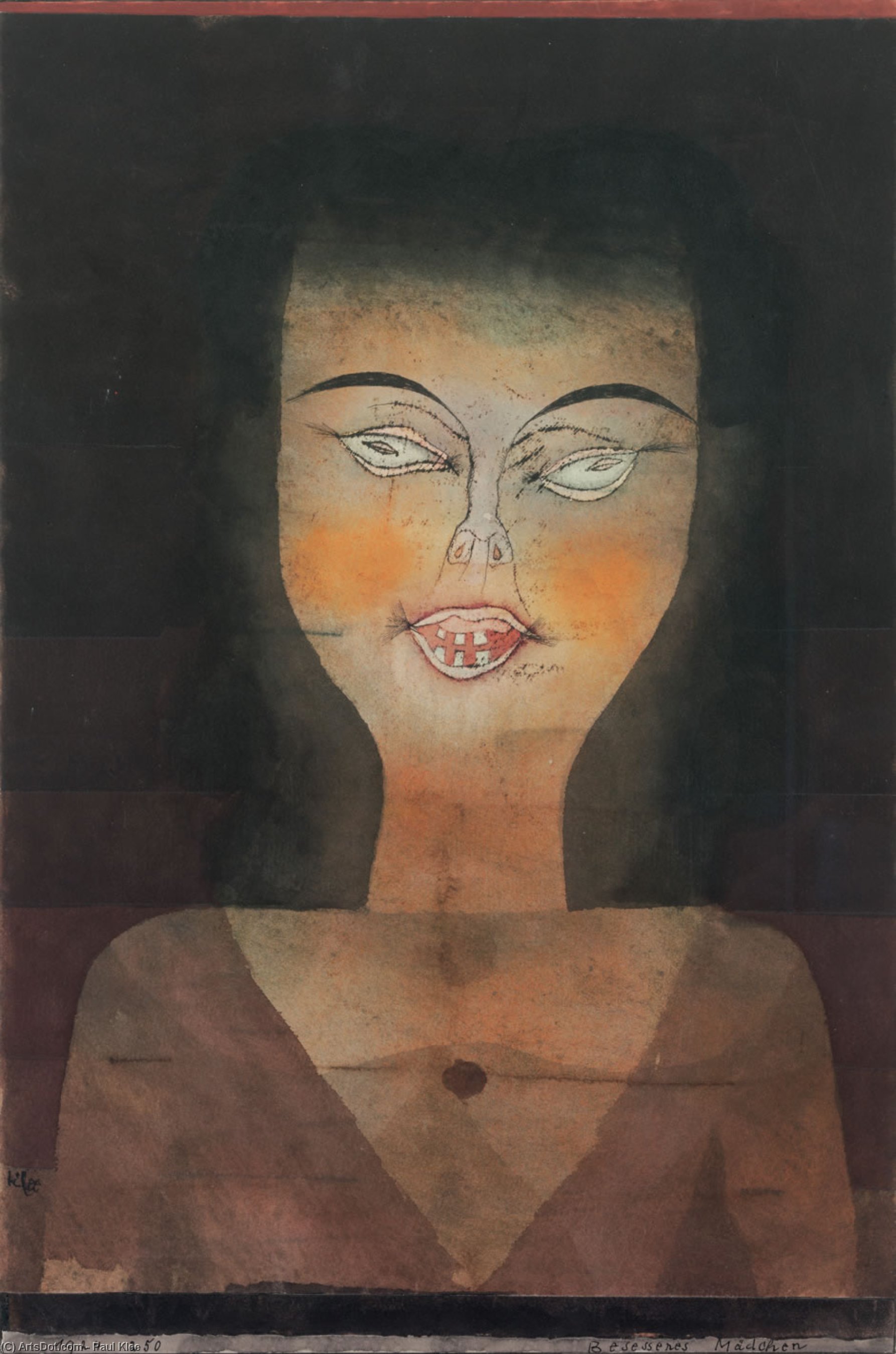 Possessed Girl — Paul Klee