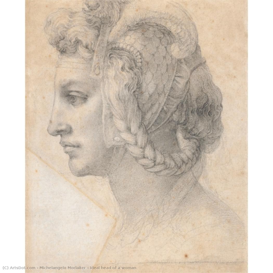 Ideal Head Of A Woman — Michelangelo Morlaiter