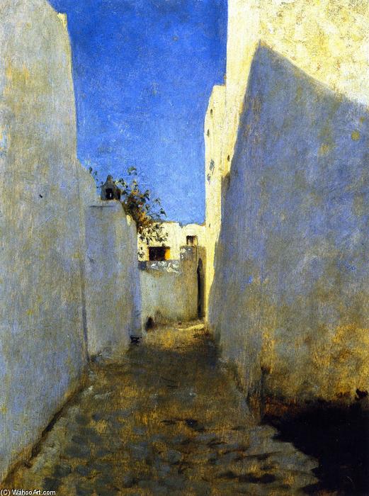 A Moroccan Street Scene — John Singer Sargent