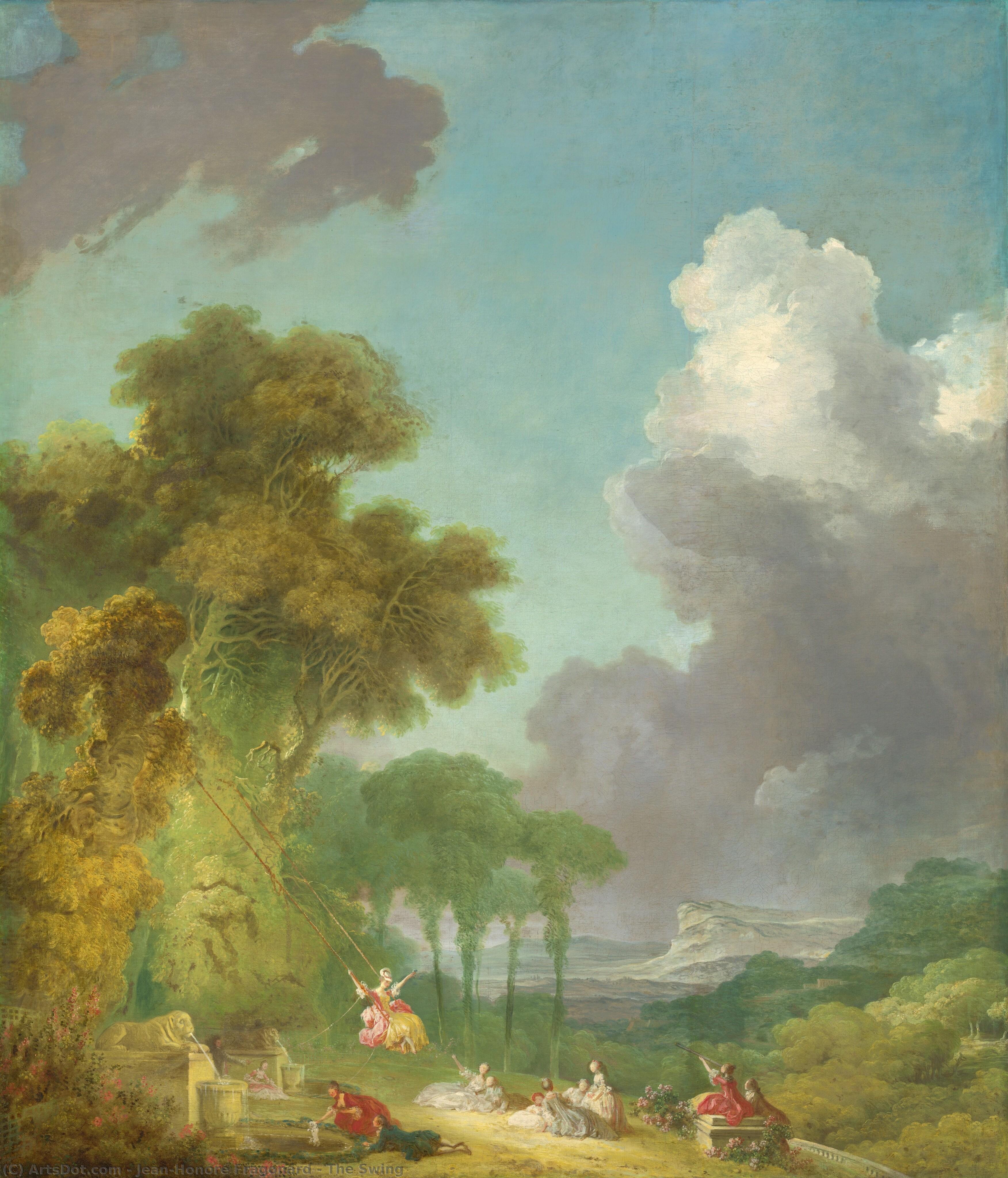 The Swing — Jean-honoré Fragonard