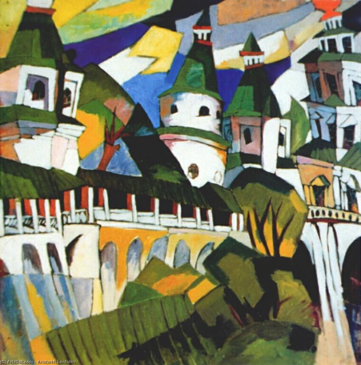 Churches — Aristarkh Vasilevich Lentulov