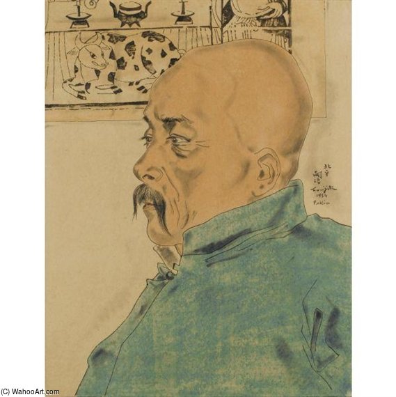 Portrait D'un Pékinois — Léonard Tsuguharu Foujita