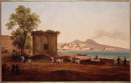 Le Golfe De Naples, Vu Du Pausilipe — Joseph Rebell