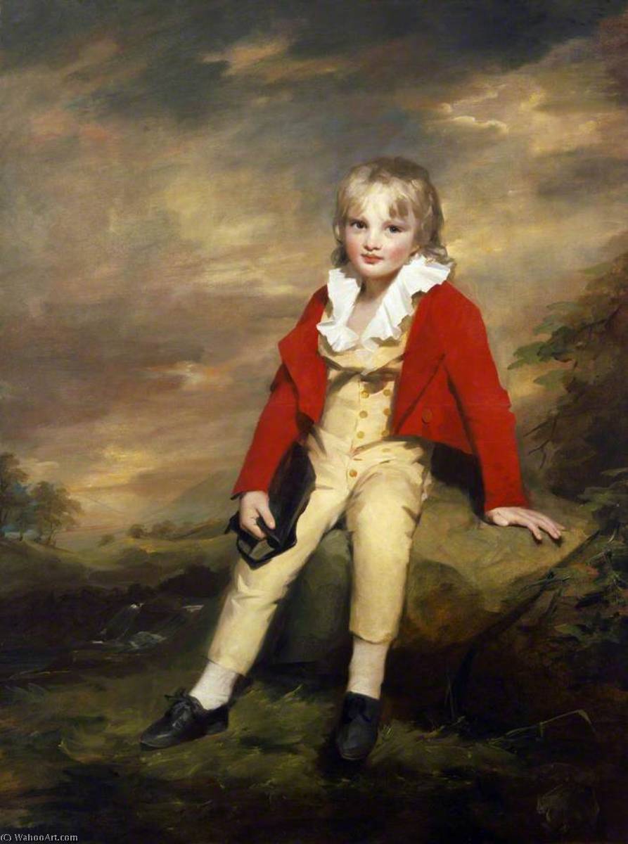 Sir George Sinclair Of Ulbster (1790–1868), As A Child — Henry Raeburn Dobson