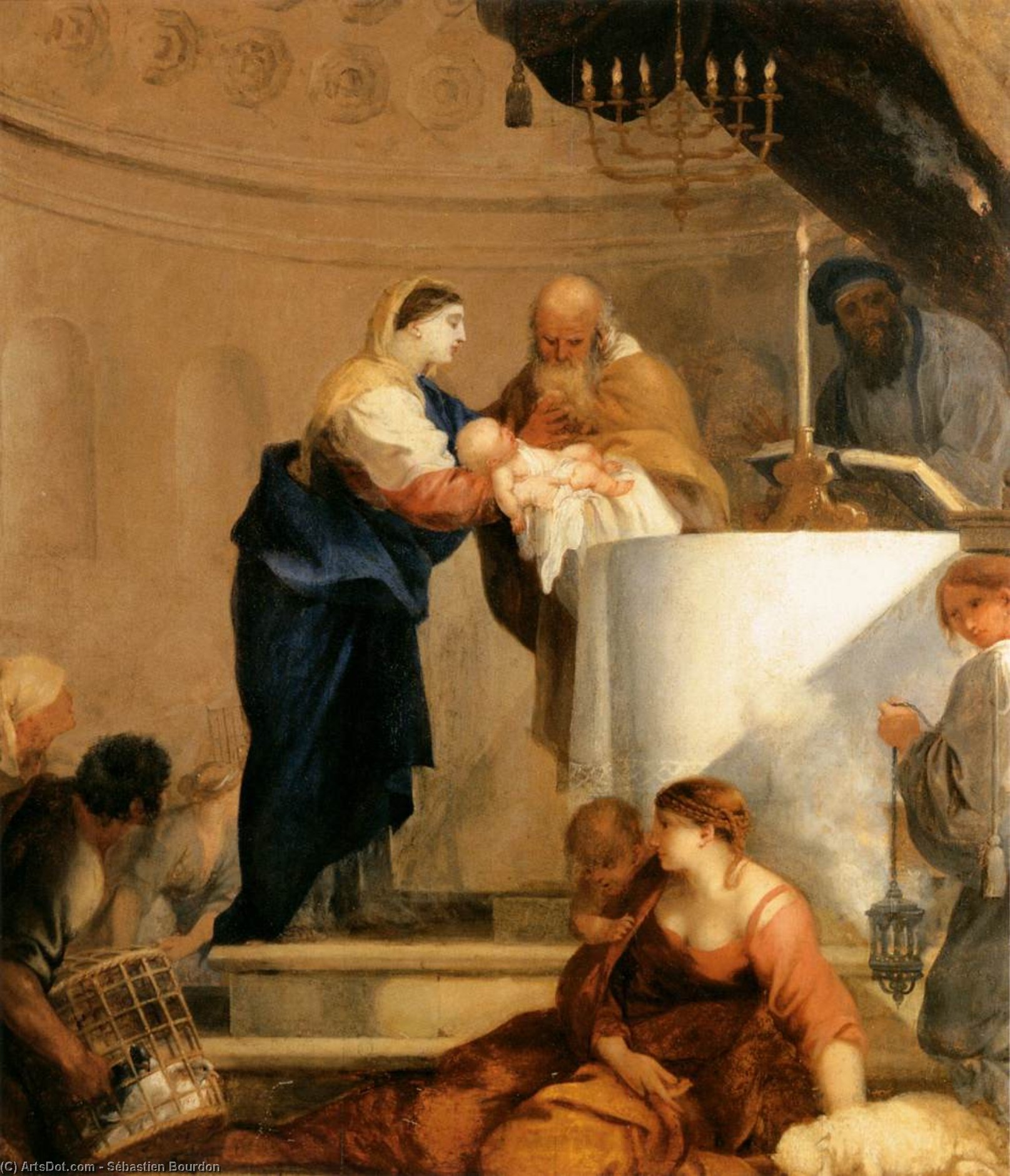 Presentation In The Temple — Sébastien Bourdon