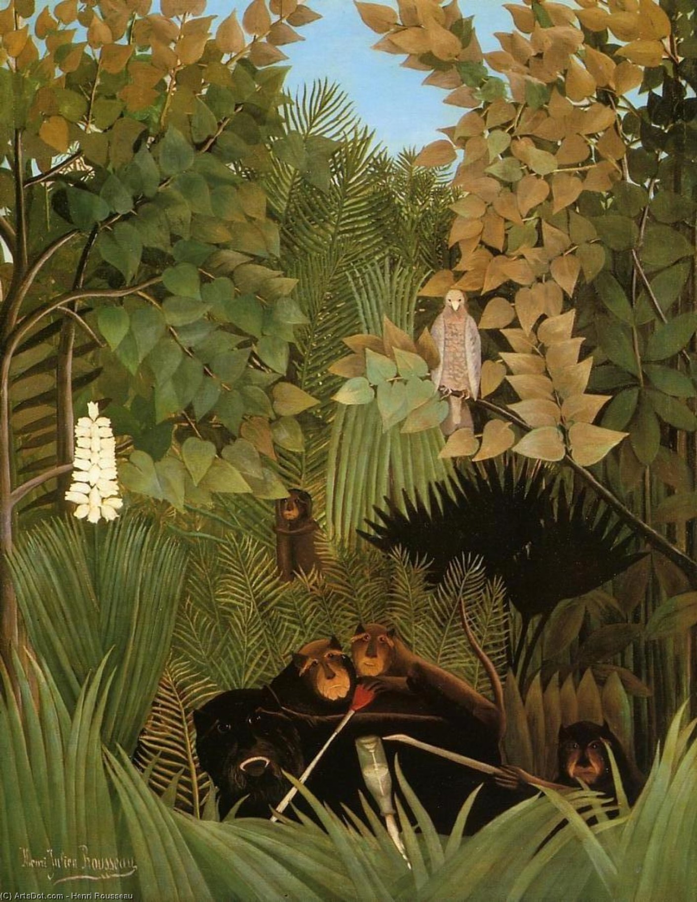 The Merry Jesters — Henri Julien Félix Rousseau (le Douanier)
