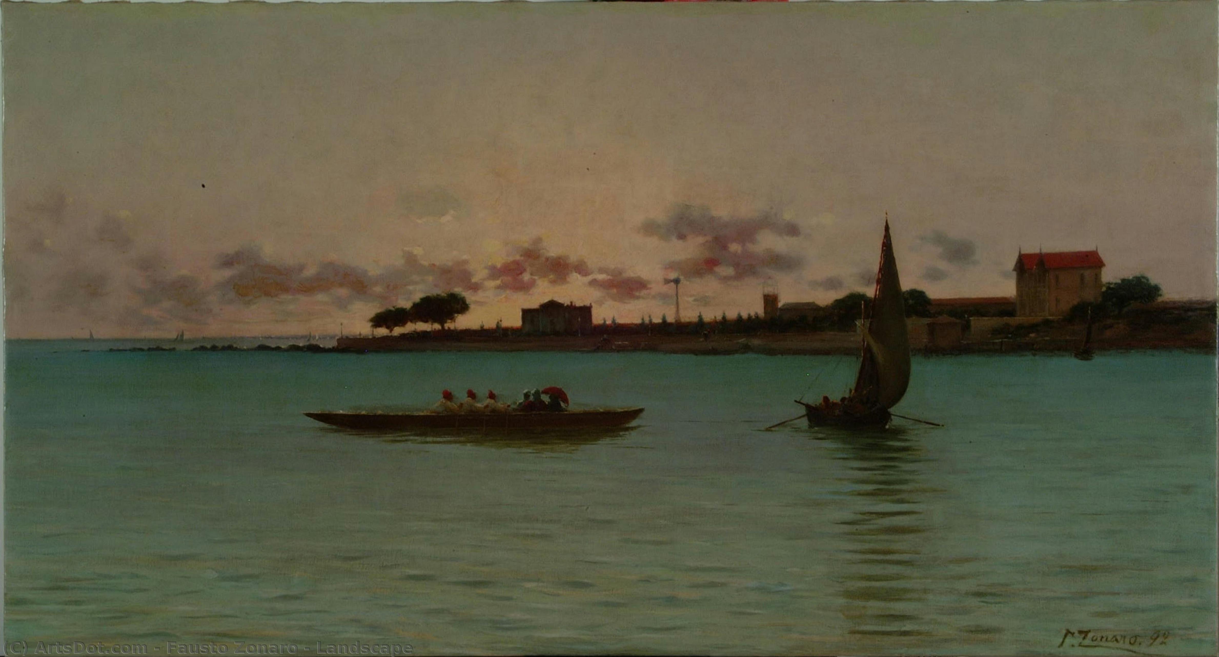 Landscape — Fausto Zonaro